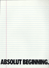 Sheet of blank college ruled paper.